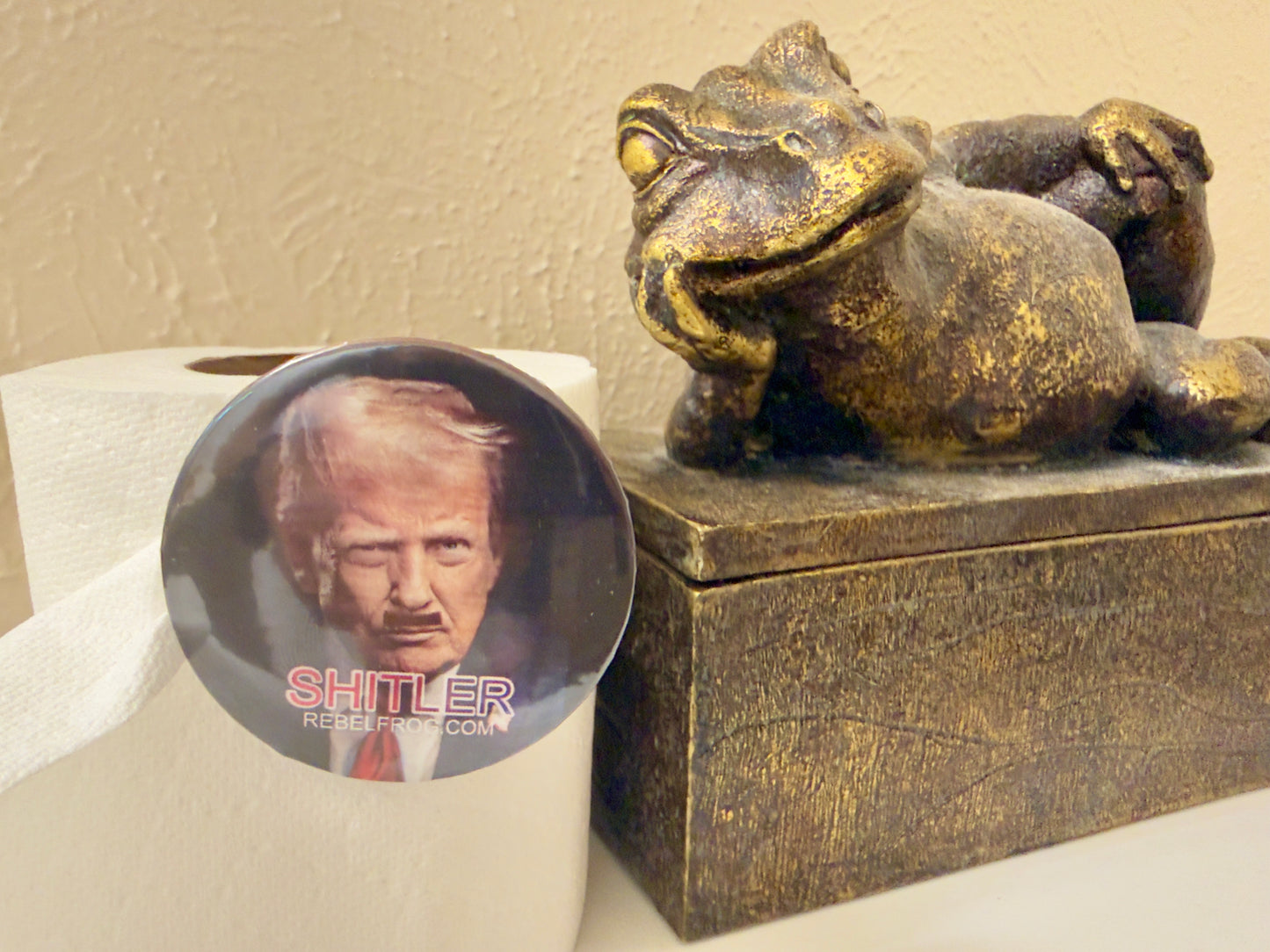 SHITLER – Political Satire Button