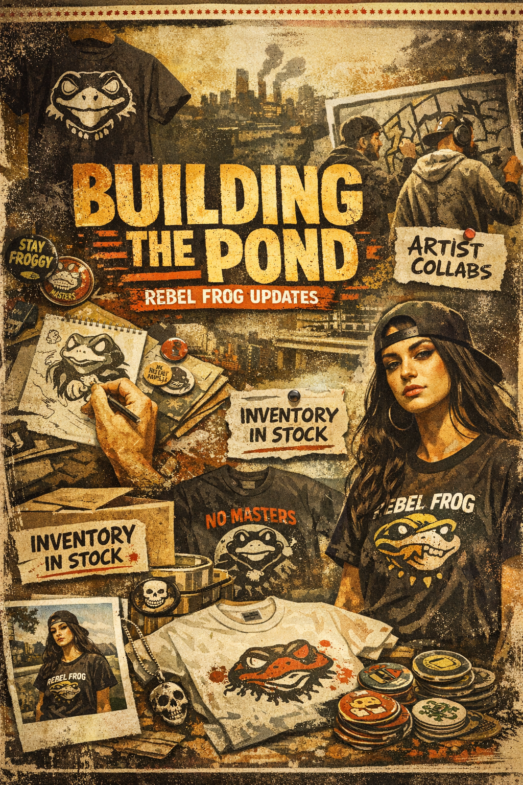 Building the Pond: New Designs, Fresh Inventory, and What’s Next for Rebel Frog